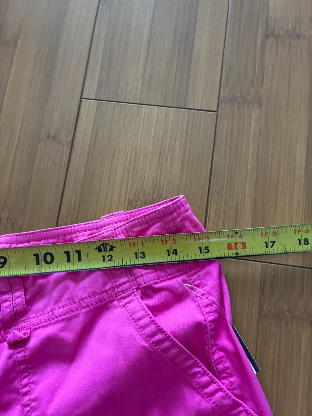 I.AM.GIA Hot Pink Cargo Track Pants with Ruched Leg Medium - Picture 6 of 8